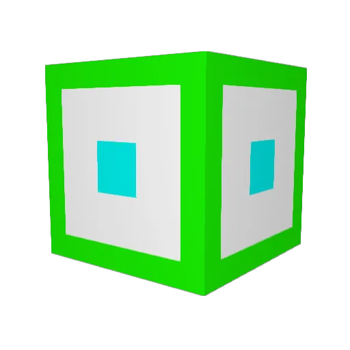 JM2k8 Minecraft avatar head, 3D render