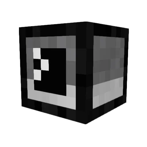 JMB_ Minecraft avatar head, 3D render