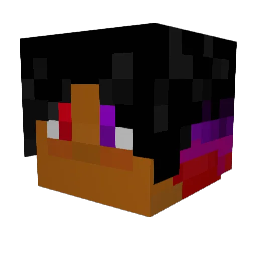 JMDizzle Minecraft avatar head, 3D render