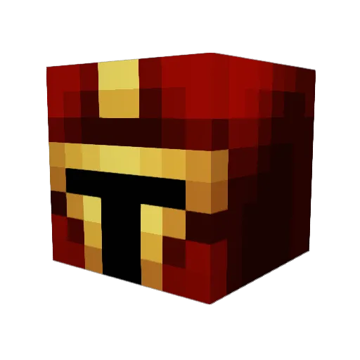 JMG4GOD Minecraft avatar head, 3D render