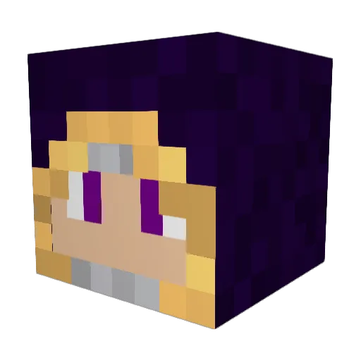 JMSWGNPeas Minecraft avatar head, 3D render
