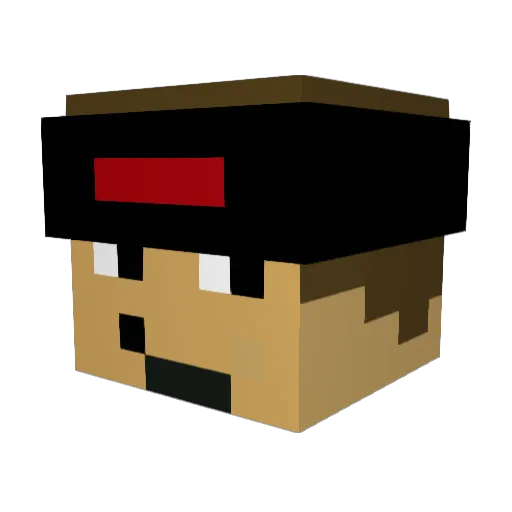 JMaimo Minecraft avatar head, 3D render