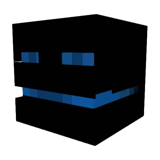 JMasx Minecraft avatar head, 3D render