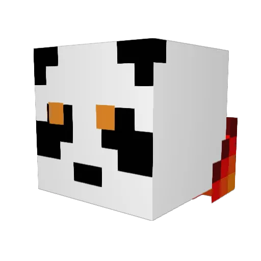 JMikeyC2004 Minecraft avatar head, 3D render