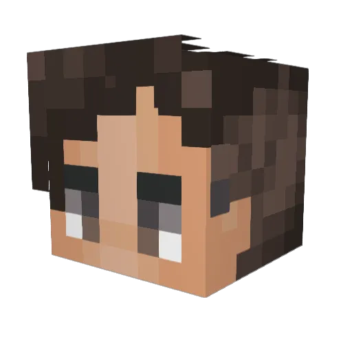 JMoney4Lyfe Minecraft avatar head, 3D render