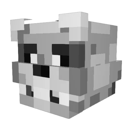 JMoneySpread Minecraft avatar head, 3D render