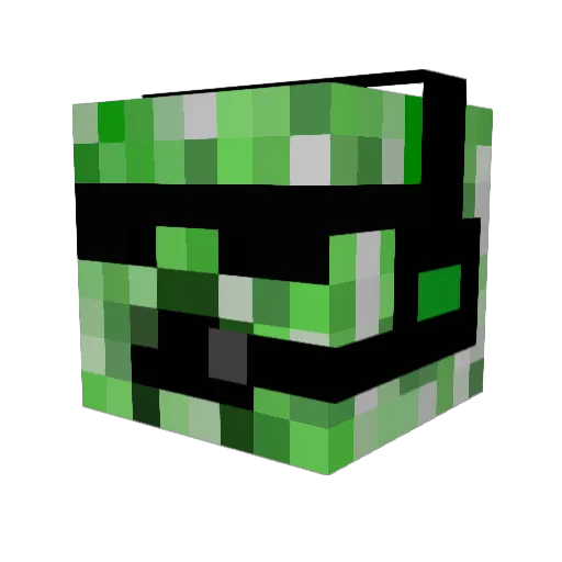 JMost1234 Minecraft avatar head, 3D render