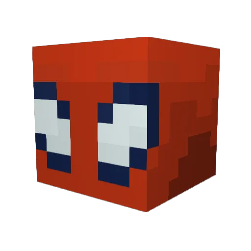 JNALLY Minecraft avatar head, 3D render