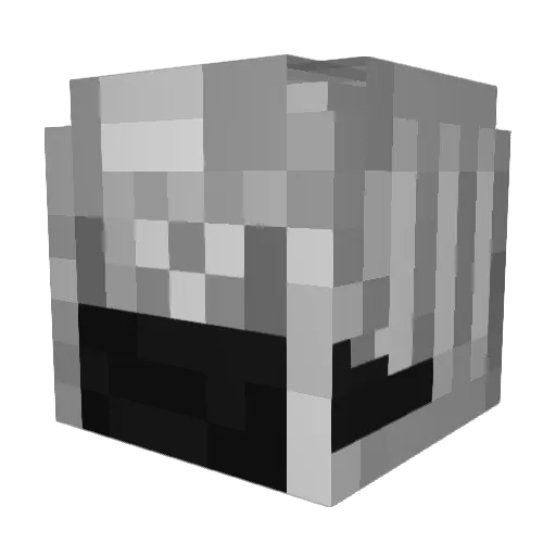 JNeimzi Minecraft avatar head, 3D render