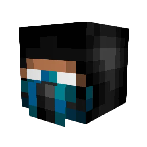 JNeums5 Minecraft avatar head, 3D render