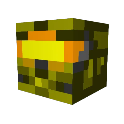 JO3L Minecraft avatar head, 3D render