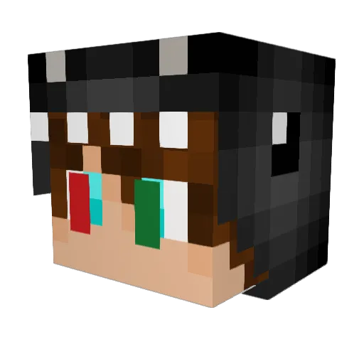 JOAKO126 Minecraft avatar head, 3D render
