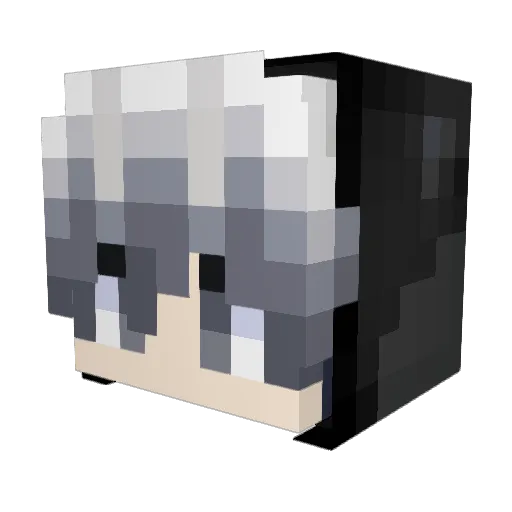 JOCKBOCKER Minecraft avatar head, 3D render
