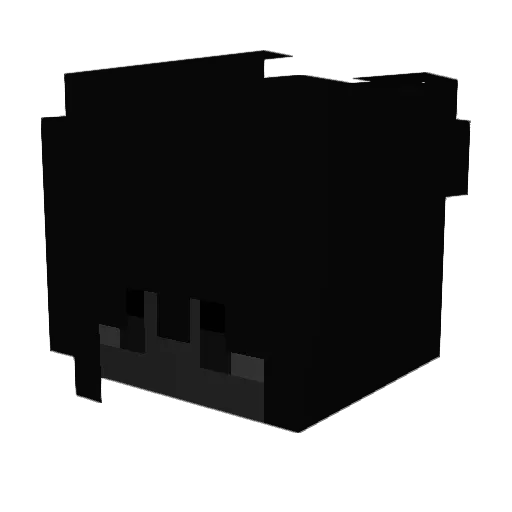 JOEL1UPAUFDIE1 Minecraft avatar head, 3D render