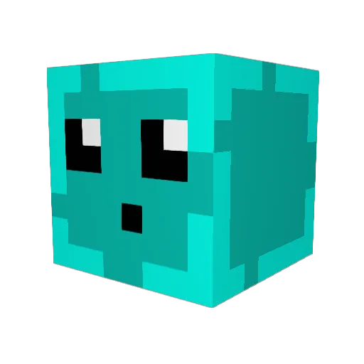 JOHANF Minecraft avatar head, 3D render