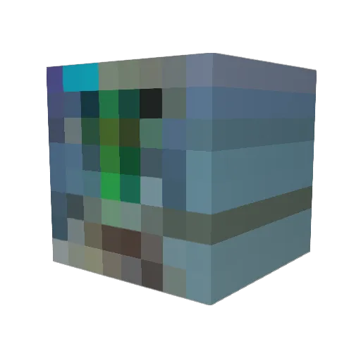 JOHNAS575 Minecraft avatar head, 3D render