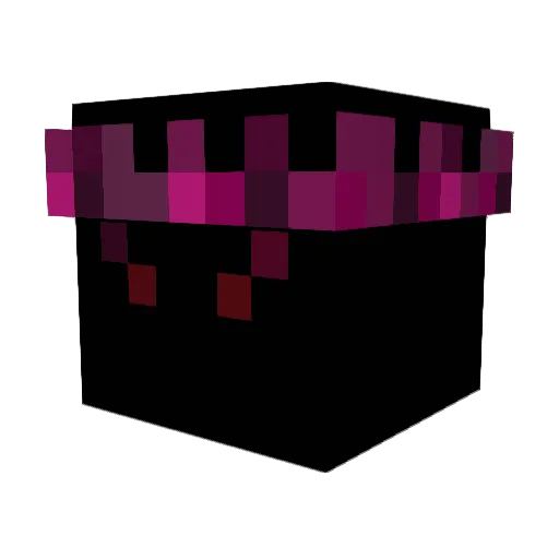 JOHOUMI Minecraft avatar head, 3D render