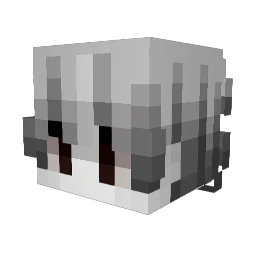 JOKER_DY Minecraft avatar head, 3D render