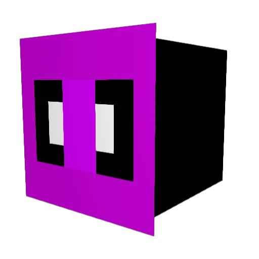 JOLALA18 Minecraft avatar head, 3D render