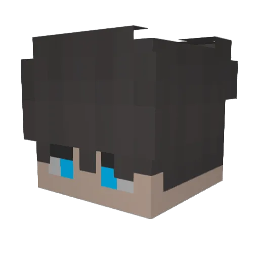 JONI102BOYZ Minecraft avatar head, 3D render