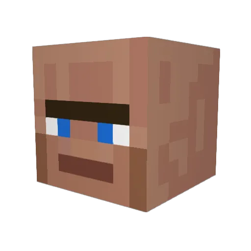 JONJAL_SUS Minecraft avatar head, 3D render