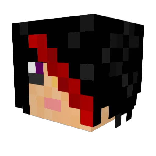 JONNYxdd Minecraft avatar head, 3D render