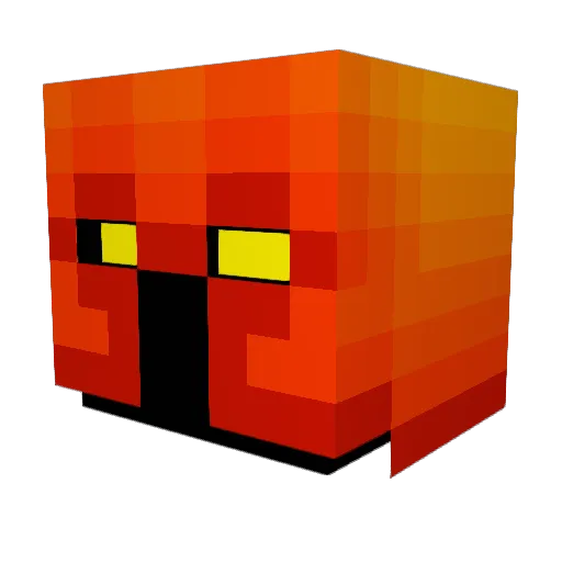JON_BON_PONY Minecraft avatar head, 3D render