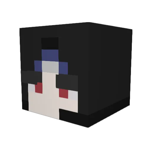 JORRE070 Minecraft avatar head, 3D render