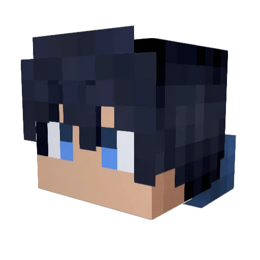 JOS6S9 Minecraft avatar head, 3D render
