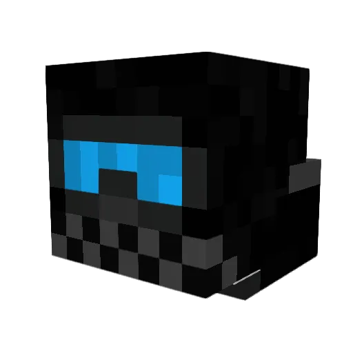 JOSETRINIDAD Minecraft avatar head, 3D render