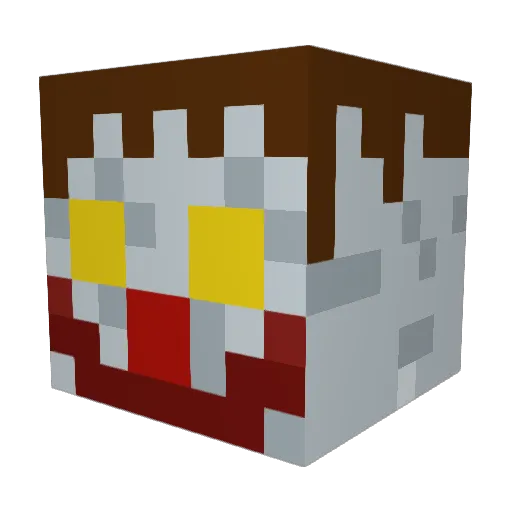 JOSH9231 Minecraft avatar head, 3D render