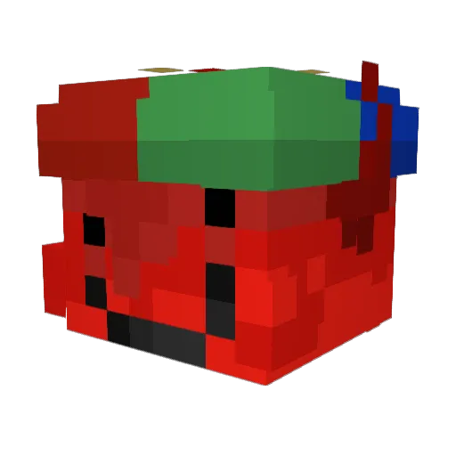 JOSHHWC Minecraft avatar head, 3D render