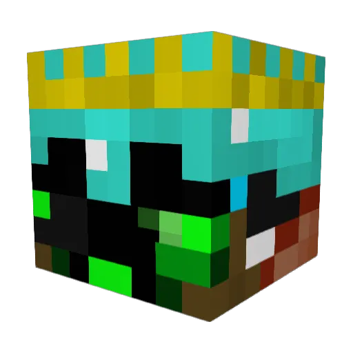 JOSHSEB8476 Minecraft avatar head, 3D render