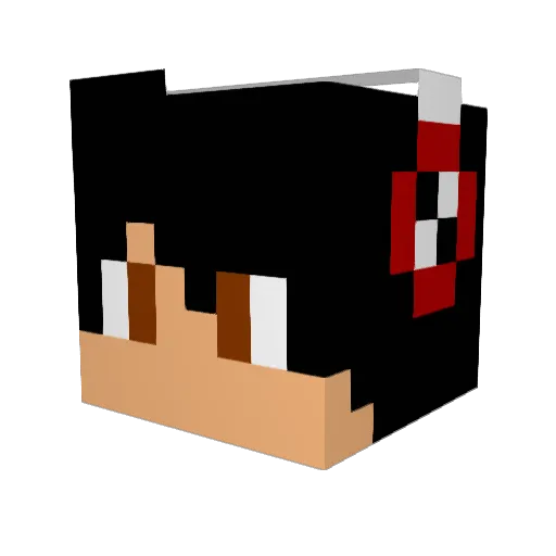JOSHWAHAHAHA Minecraft avatar head, 3D render