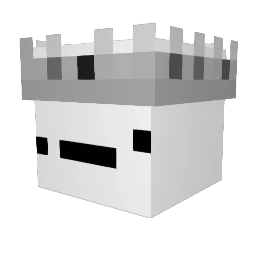 JOSSTEAK Minecraft avatar head, 3D render