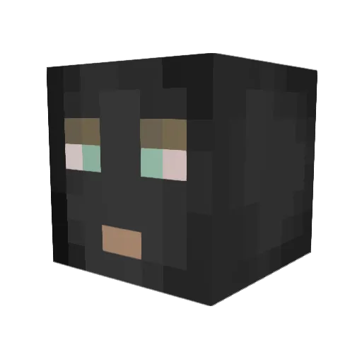 JOSVEK0210 Minecraft avatar head, 3D render