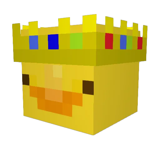 JOWELL123 Minecraft avatar head, 3D render