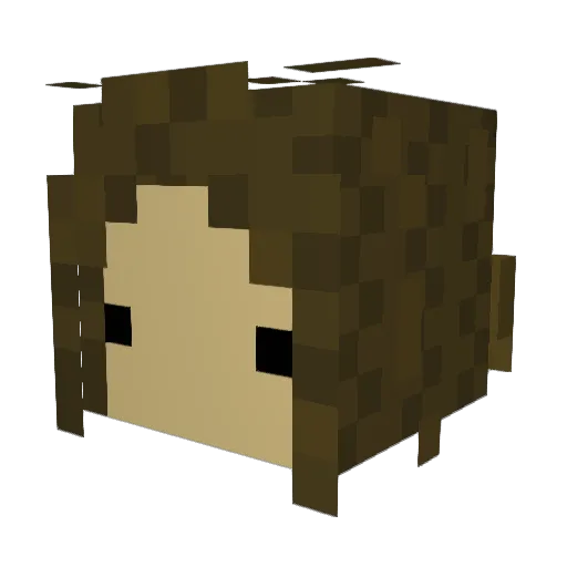 JOZEF174 Minecraft avatar head, 3D render