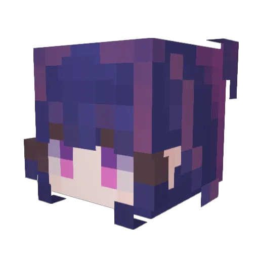 JObEhex Minecraft avatar head, 3D render