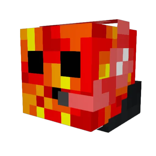 JOrDiXHD Minecraft avatar head, 3D render