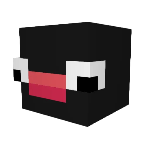 JP2k16 Minecraft avatar head, 3D render
