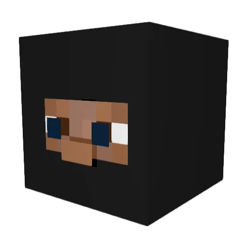 JPAdotwav Minecraft avatar head, 3D render