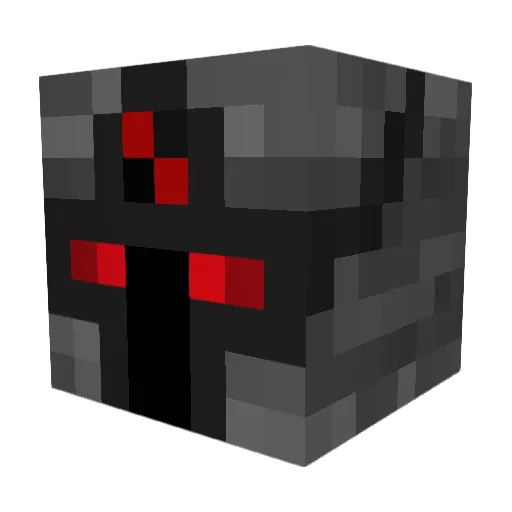 JPBandJelly Minecraft avatar head, 3D render