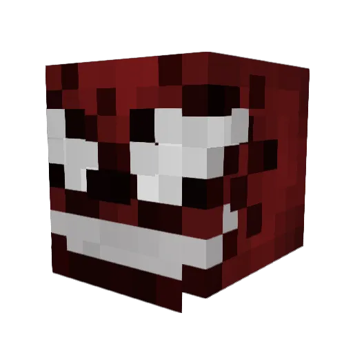 JPLMLLTIGER_YT Minecraft avatar head, 3D render