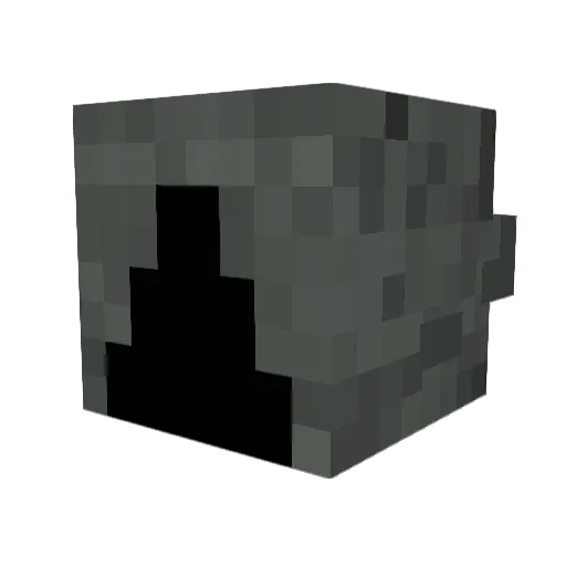 JR1704 Minecraft avatar head, 3D render