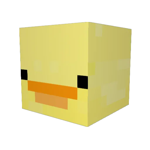 JRD_212 Minecraft avatar head, 3D render