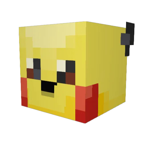 JRGSoldier Minecraft avatar head, 3D render