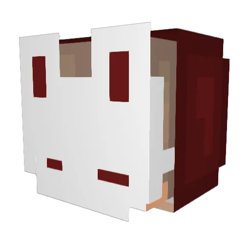 JRSemihWinner Minecraft avatar head, 3D render