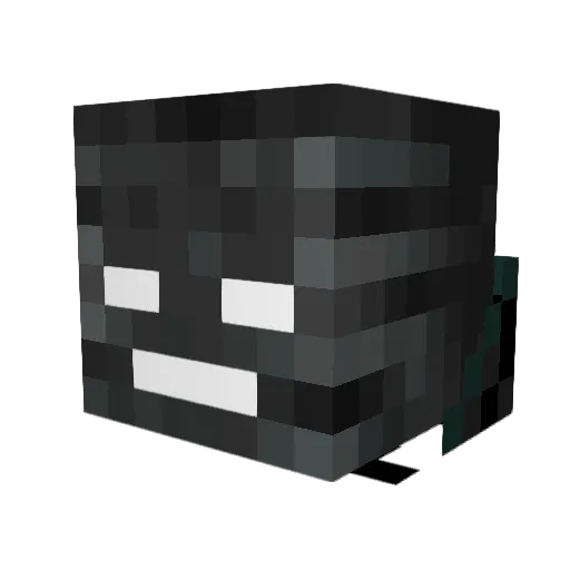 JR_Bubba28 Minecraft avatar head, 3D render