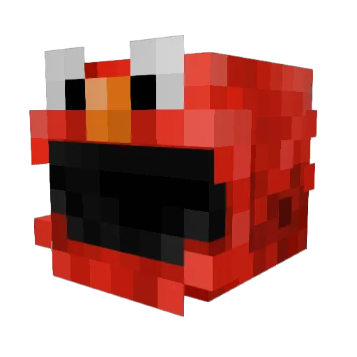 JRaan06 Minecraft avatar head, 3D render